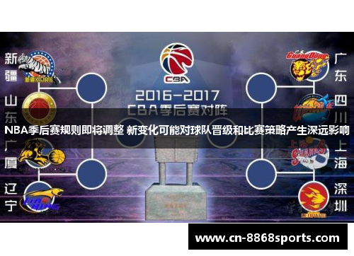 NBA季后赛规则即将调整 新变化可能对球队晋级和比赛策略产生深远影响